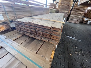 Ca. 70x Grenen channelsiding, 18x137mm, lengte 360cm